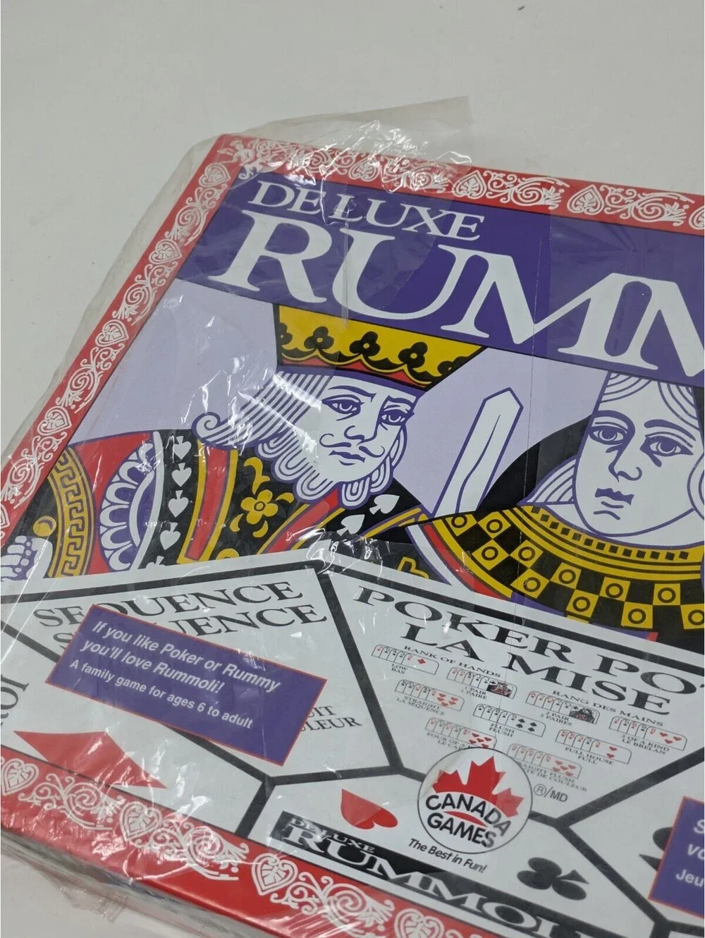 Rummoli Deluxe Playing Mat Canada Games -New - Picture 2 of 4